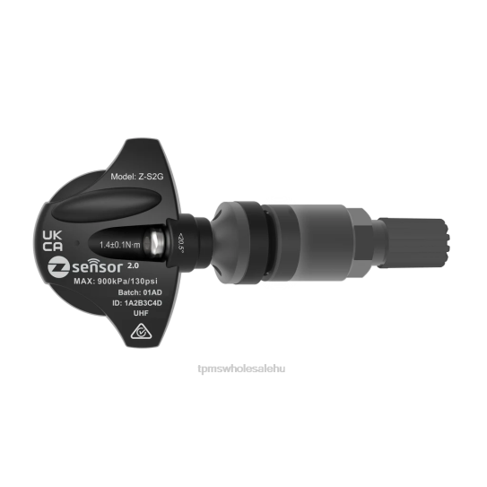 TPMS Budapest 6VZHL155 | ldv autóipari oe csere tpms érzékelő - oe p/n tp3040001 frekvencia 433mhz fém szelepszár - sötétszürke